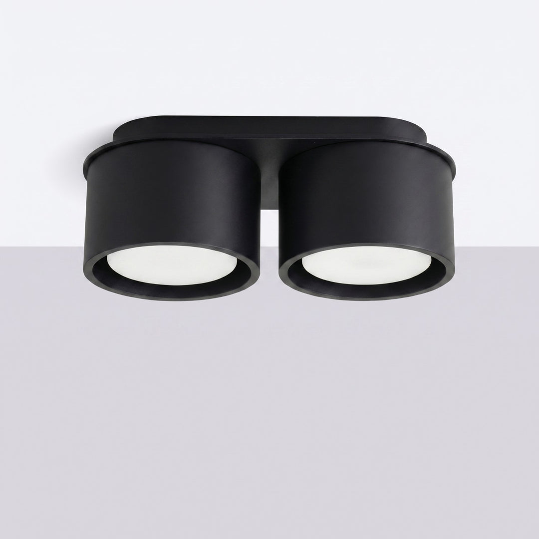 Loftlampe MODO 2 sort Gx53