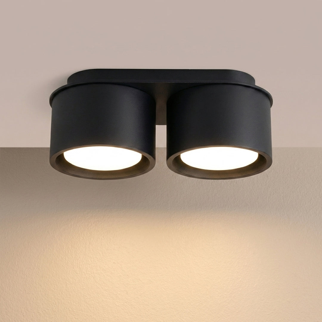 Loftlampe MODO 2 sort Gx53