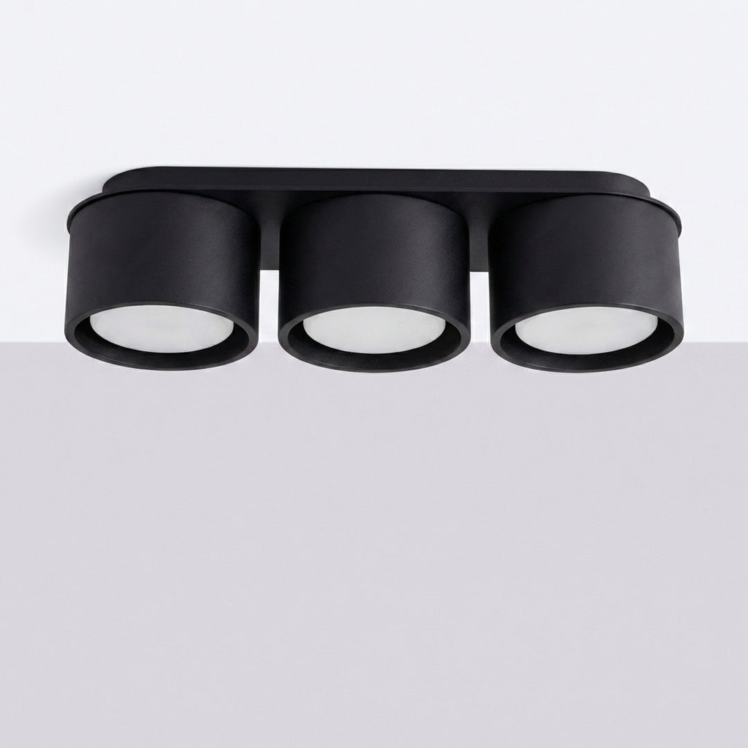 Loftlampe MODO 3 sort Gx53