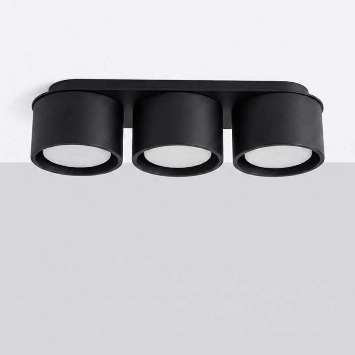 Loftlampe MODO 3 sort Gx53