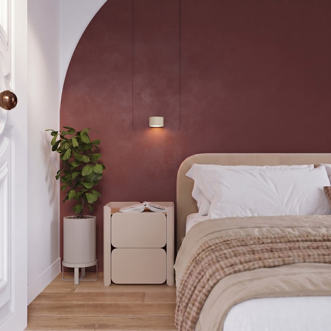 Væglampe MODO 1 beige Gx53