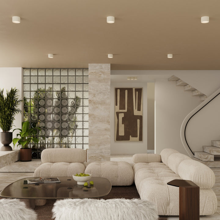 Loftlampe MODO 1 beige Gx53