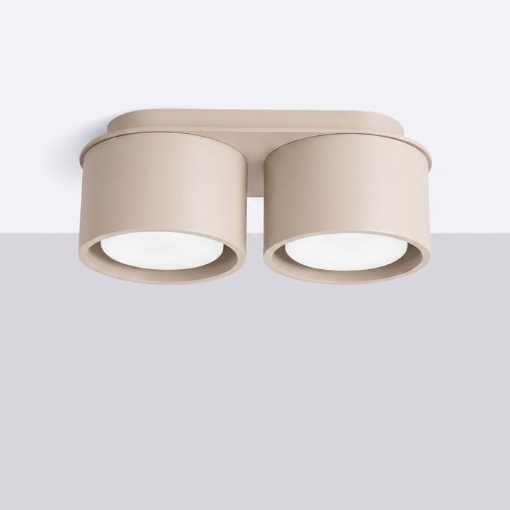 Loftlampe MODO 2 gråbrun Gx53