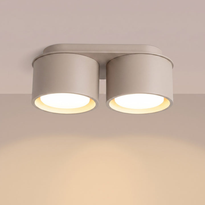 Loftlampe MODO 2 gråbrun Gx53