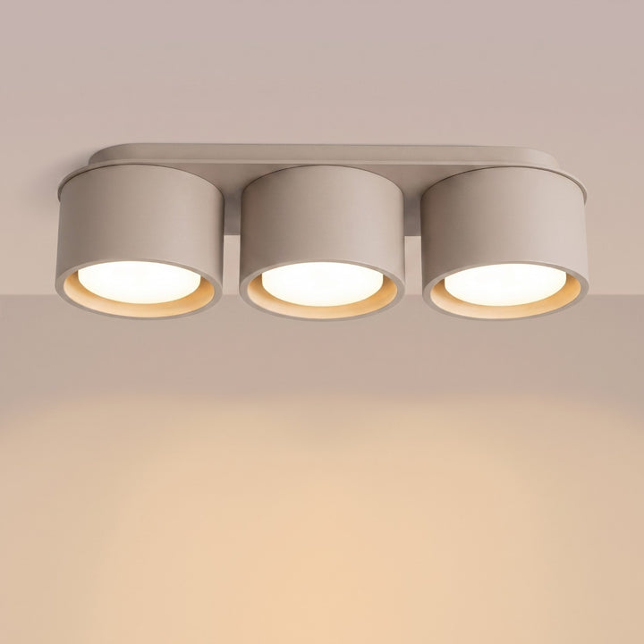 Loftlampe MODO 3 gråbrun Gx53