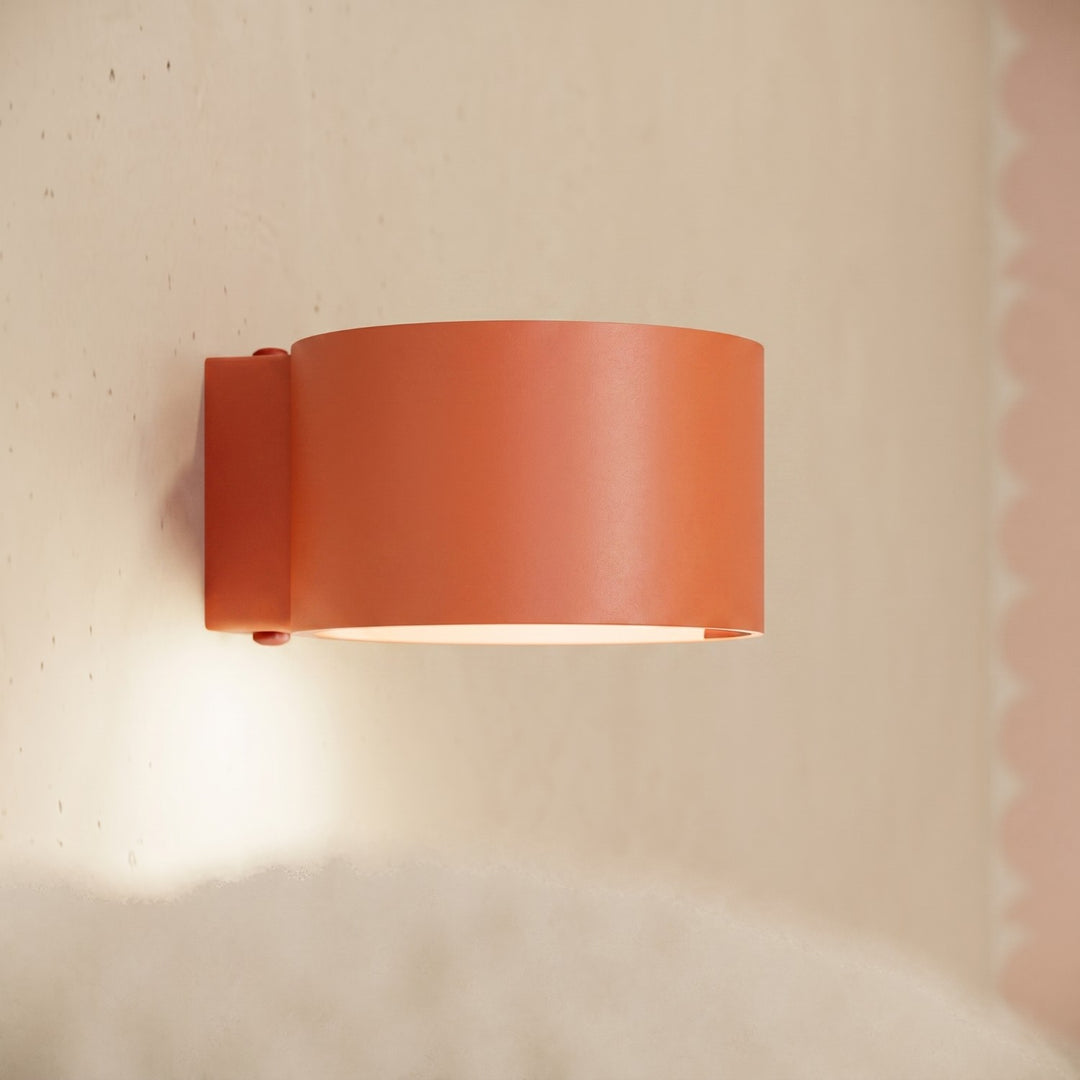 Loftlampe MODO 3 rød okker Gx53