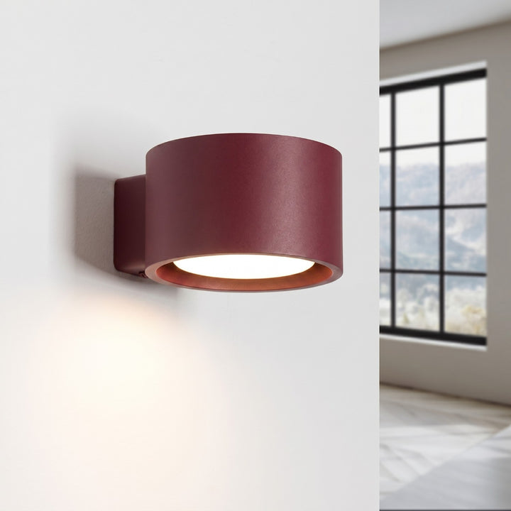 Væglampe MODO 1 bordeaux Gx53