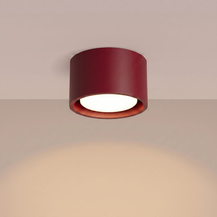 Loftlampe MODO 1 bordeaux Gx53