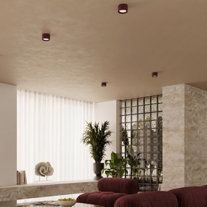 Loftlampe MODO 2 bordeaux Gx53