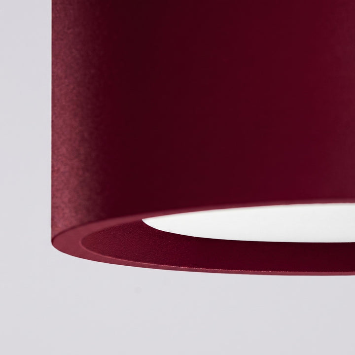 Loftlampe MODO 2 bordeaux Gx53