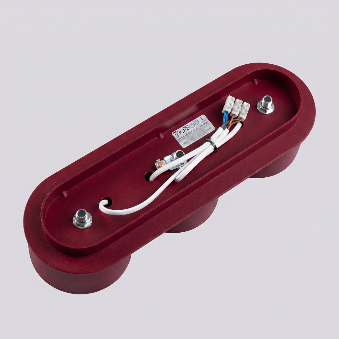 Loftlampe MODO 3 bordeaux Gx53