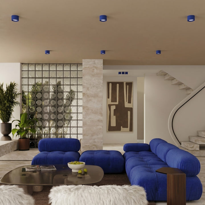 Loftlampe MODO 2 ultramarin Gx53