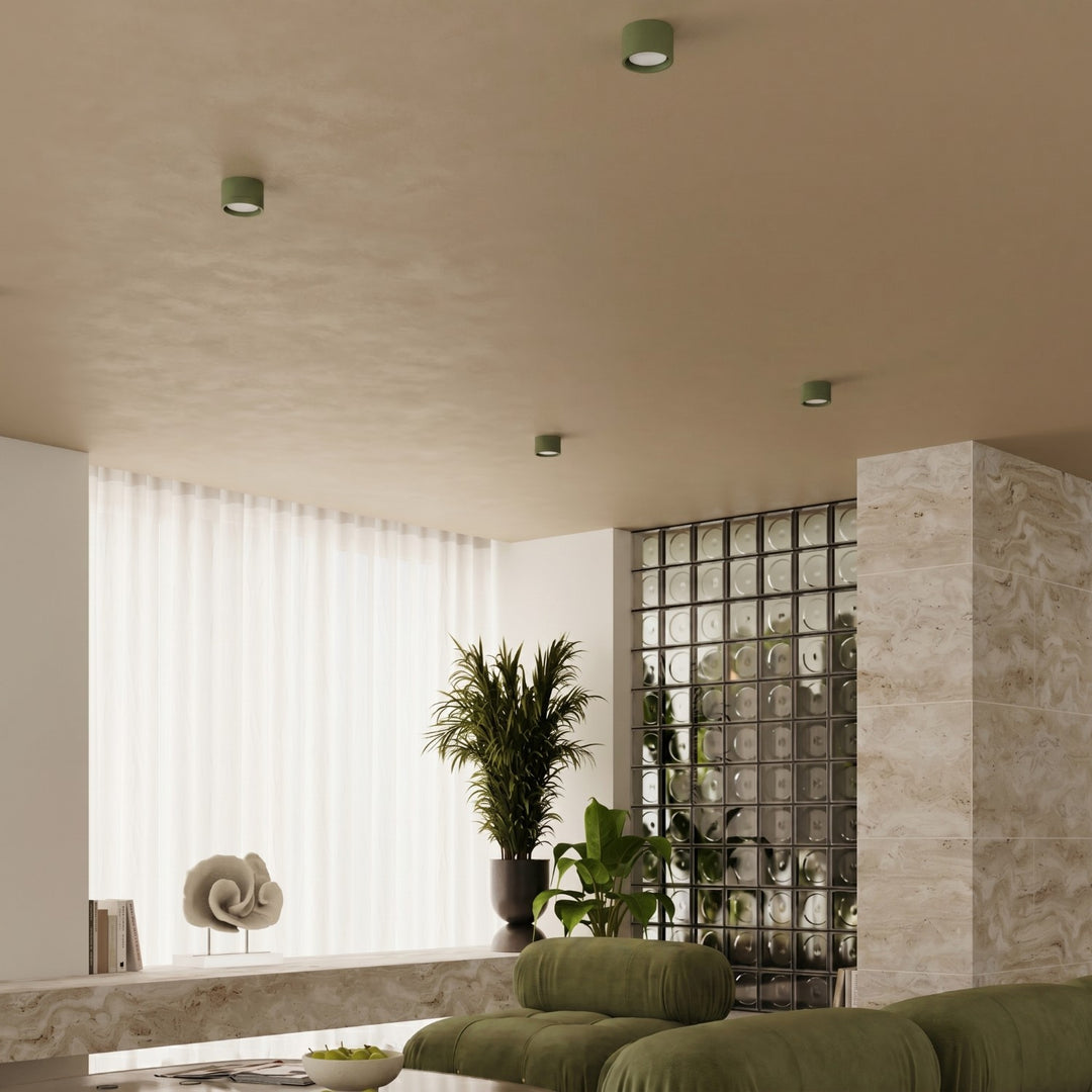 Loftlampe MODO 1 olivengrøn Gx53