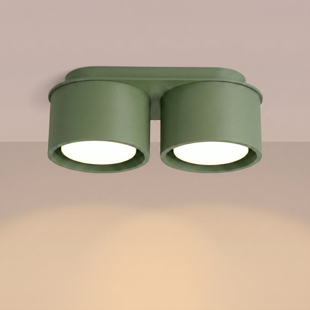 Loftlampe MODO 2 olivengrøn Gx53