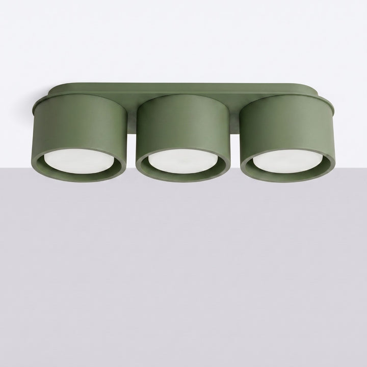 Loftlampe MODO 3 olivengrøn Gx53