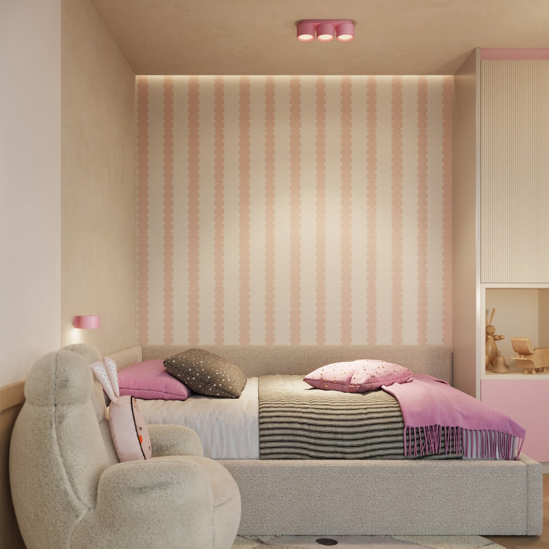 Væglampe MODO 1 pink Gx53