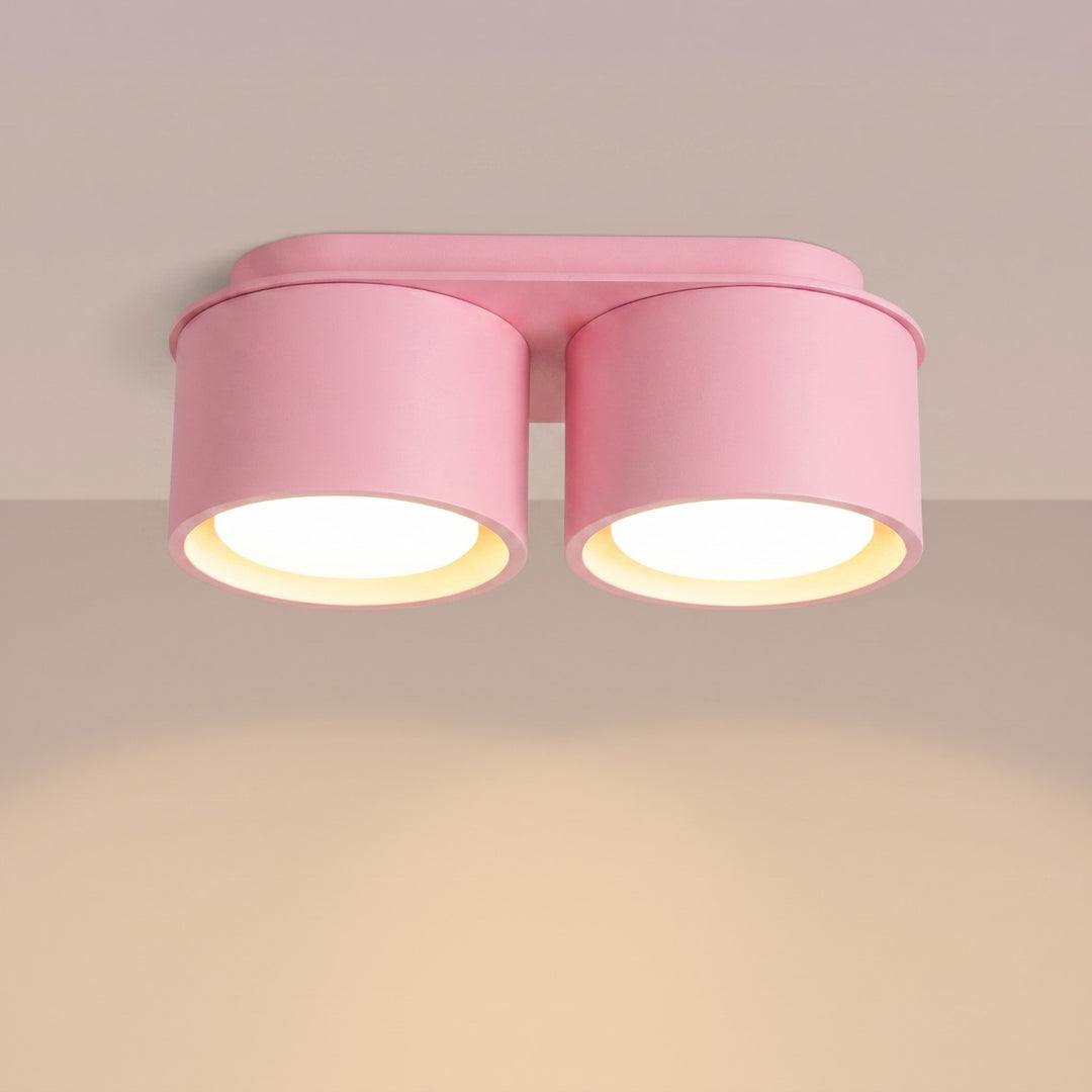 Loftlampe MODO 2 pink Gx53