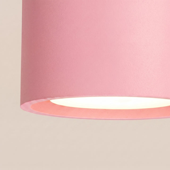 Loftlampe MODO 3 pink Gx53