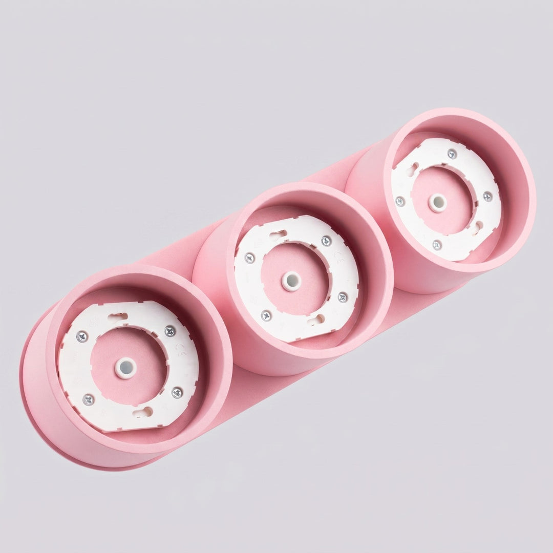 Loftlampe MODO 3 pink Gx53
