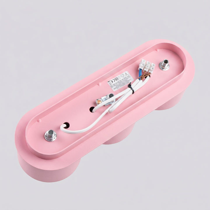 Loftlampe MODO 3 pink Gx53