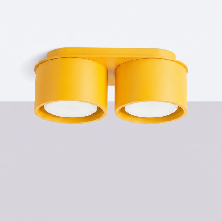 Loftlampe MODO 2 gul Gx53