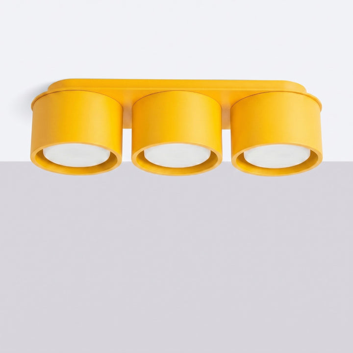 Loftlampe MODO 3 gul Gx53