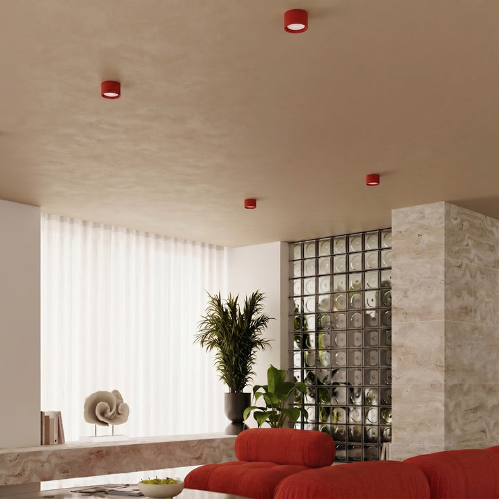 Loftlampe MODO 1 rød Gx53