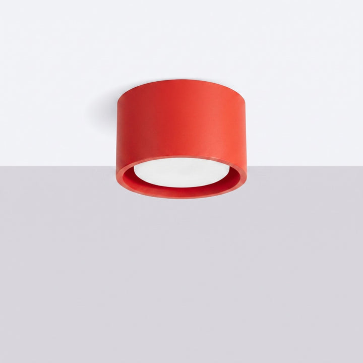 Loftlampe MODO 1 rød Gx53