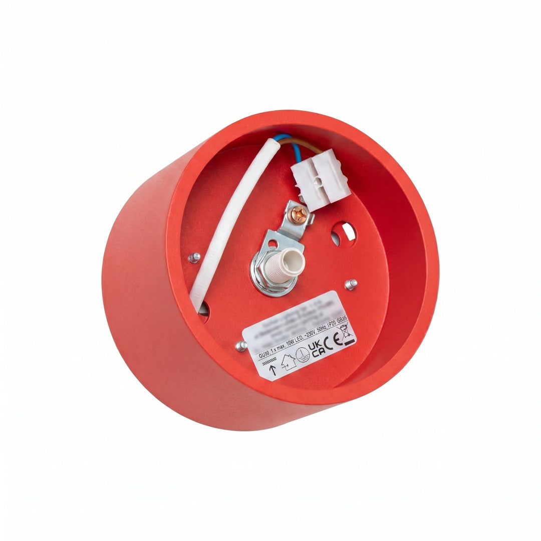 Loftlampe MODO 1 rød Gx53