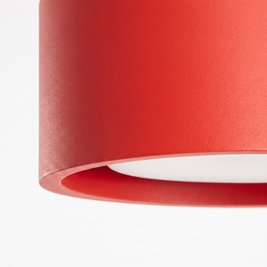 Loftlampe MODO 2 rød Gx53
