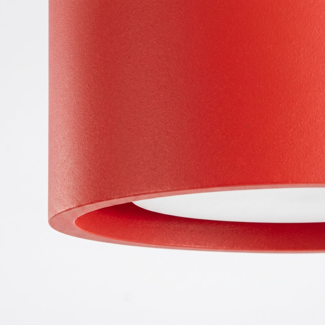 Loftlampe MODO 3 rød Gx53