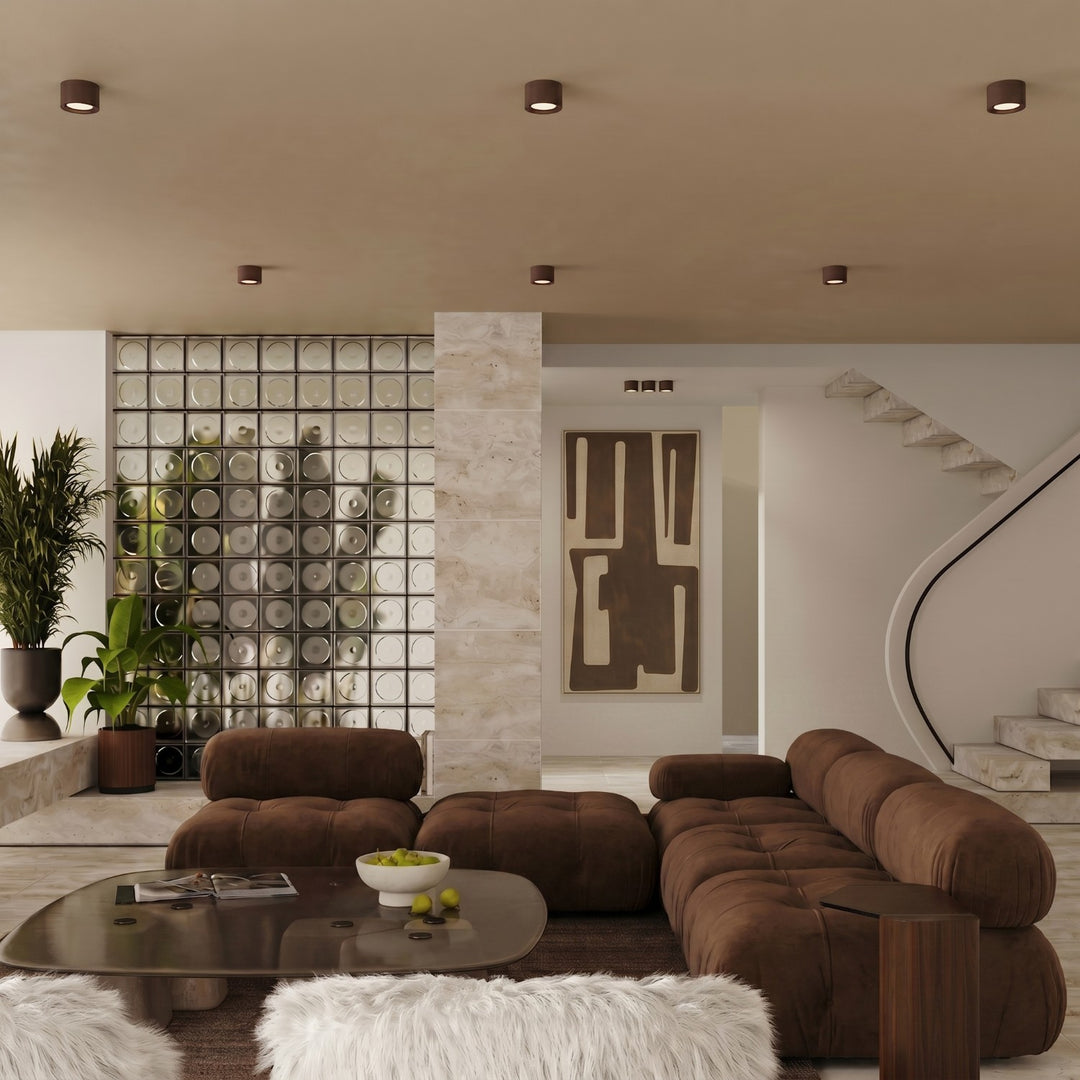 Loftlampe MODO 1 brun Gx53