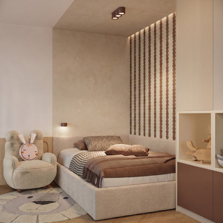 Loftlampe MODO 3 brun Gx53