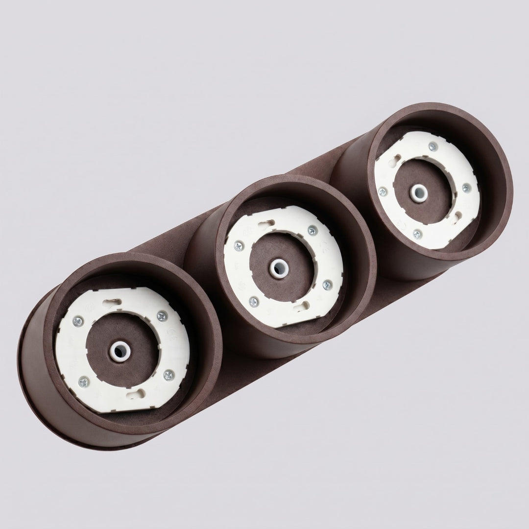 Loftlampe MODO 3 brun Gx53