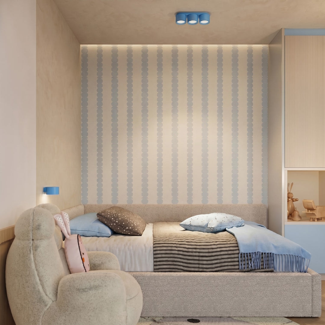 Loftlampe MODO 2 azurblå Gx53