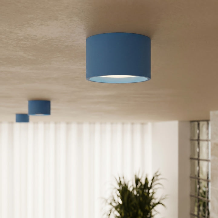 Loftlampe MODO 3 azurblå Gx53