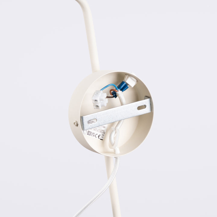 Væglampe NOX 1 beige med kontakt