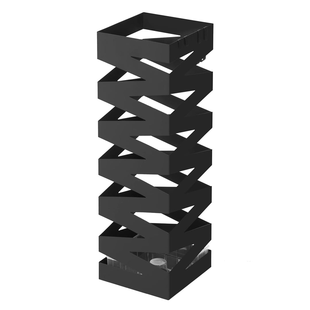 Elegant paraplyholder i sort – praktisk opbevaring