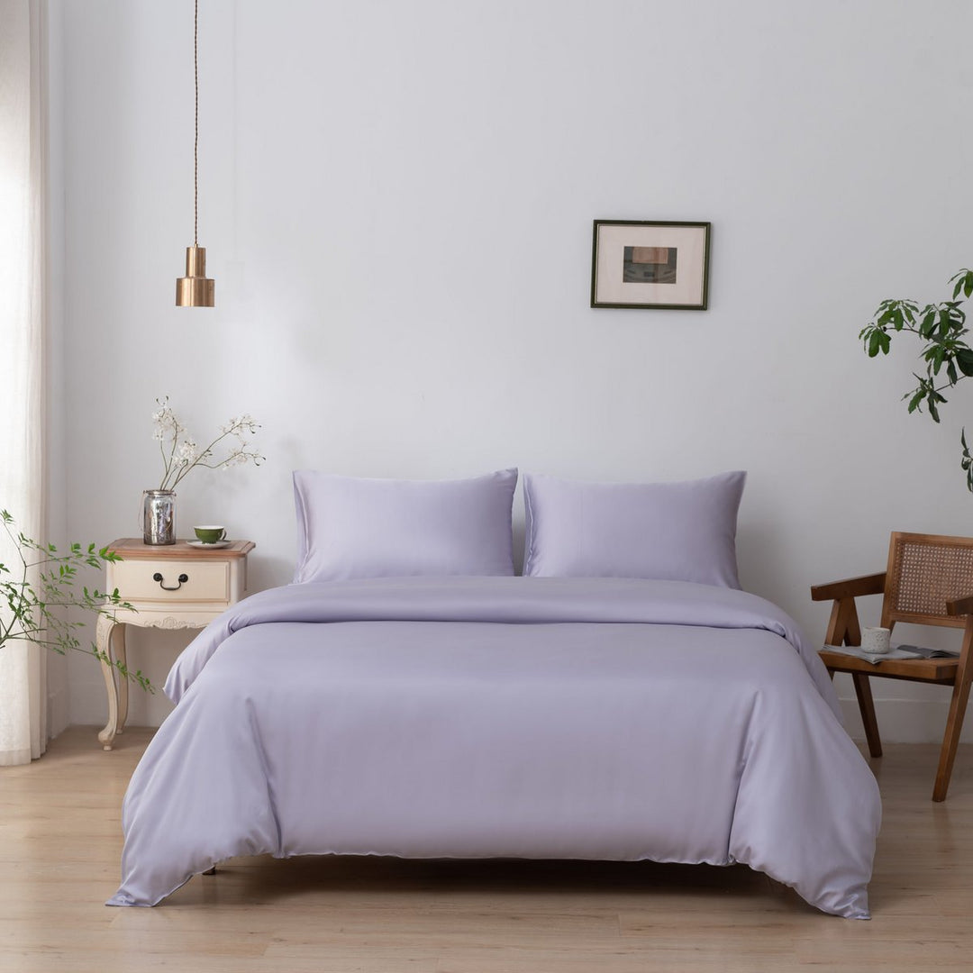 Syren bambus dynebetræk - 400TC Tanboocel - 100% bambus Lavender Mist