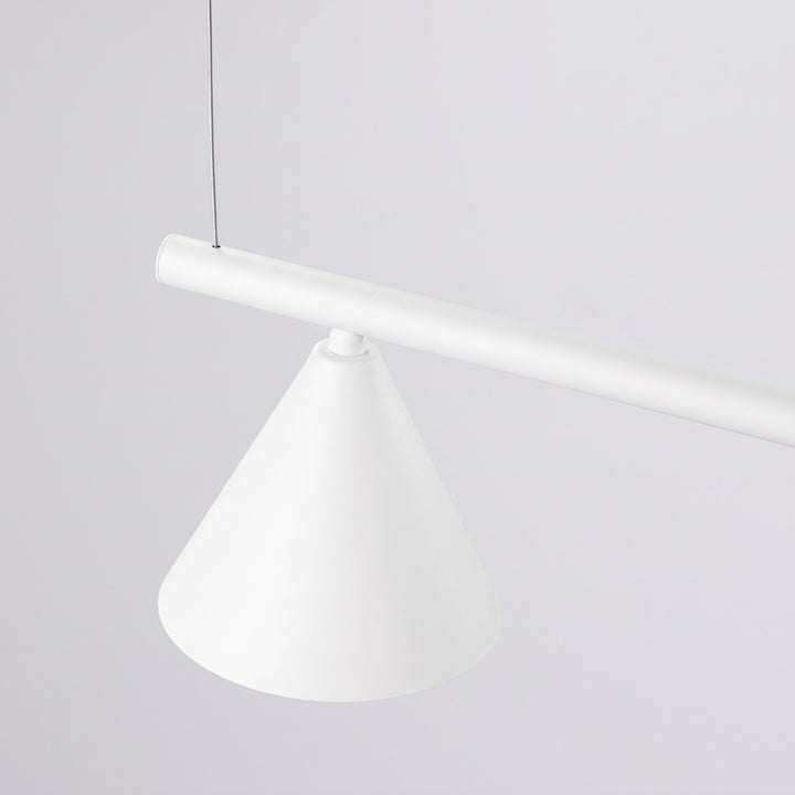 Lysekrone NOX 4L hvid