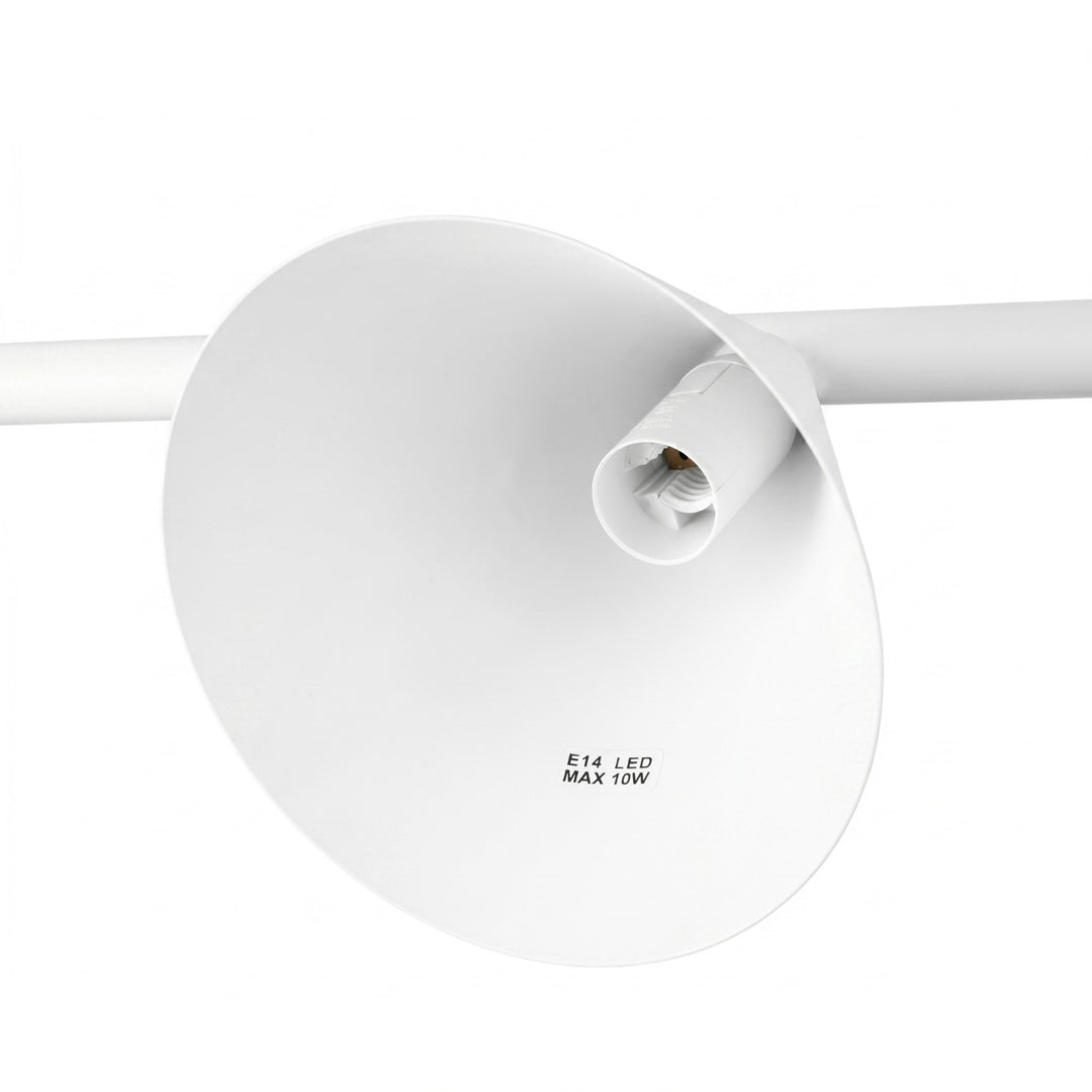 Lysekrone NOX 4L hvid