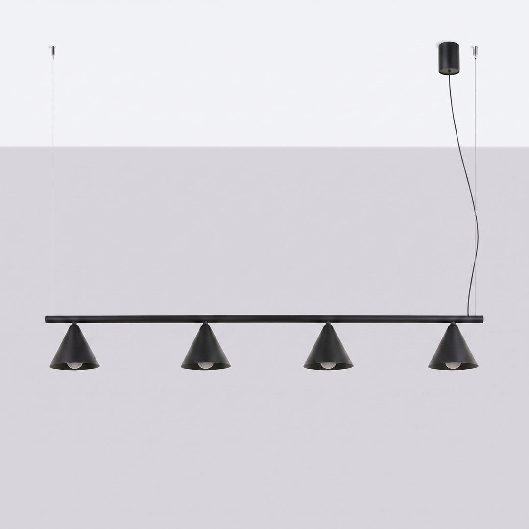 Lysekrone NOX 4L sort