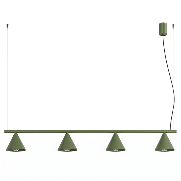 Lysekrone NOX 4L olivengrøn