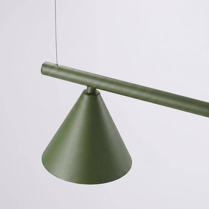 Lysekrone NOX 4L olivengrøn