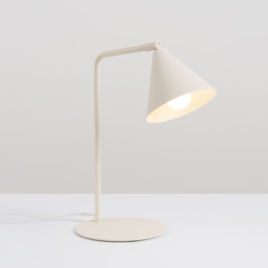 Bordlampe NOX beige