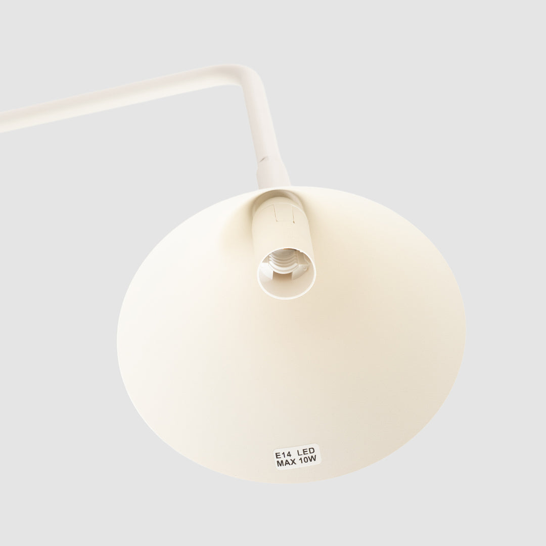 Bordlampe NOX beige