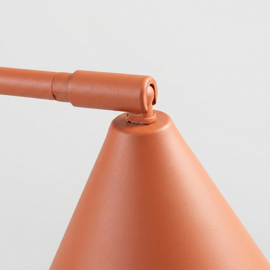 Bordlampe NOX rød okker