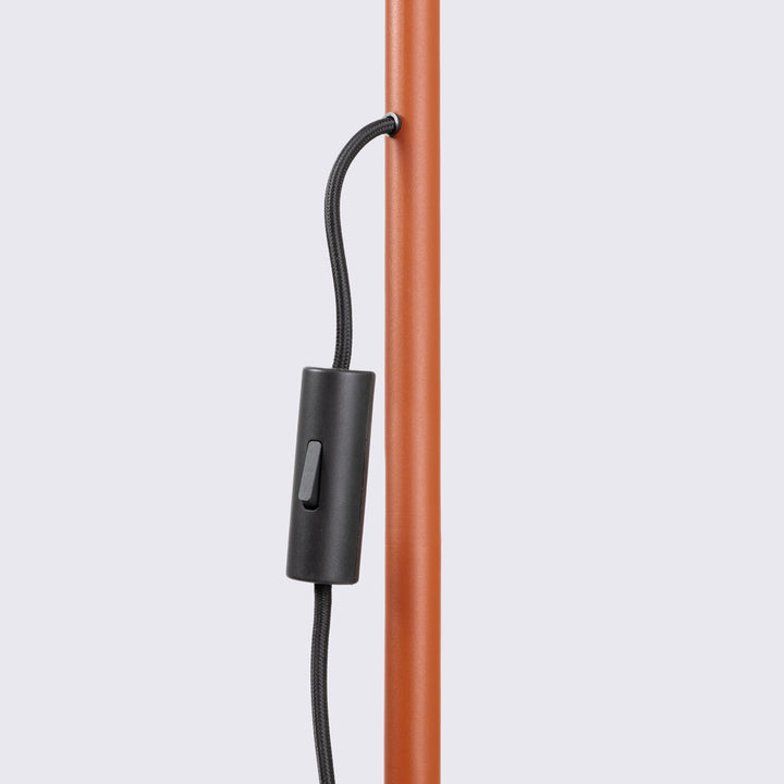 Gulvlampe NOX rød okker