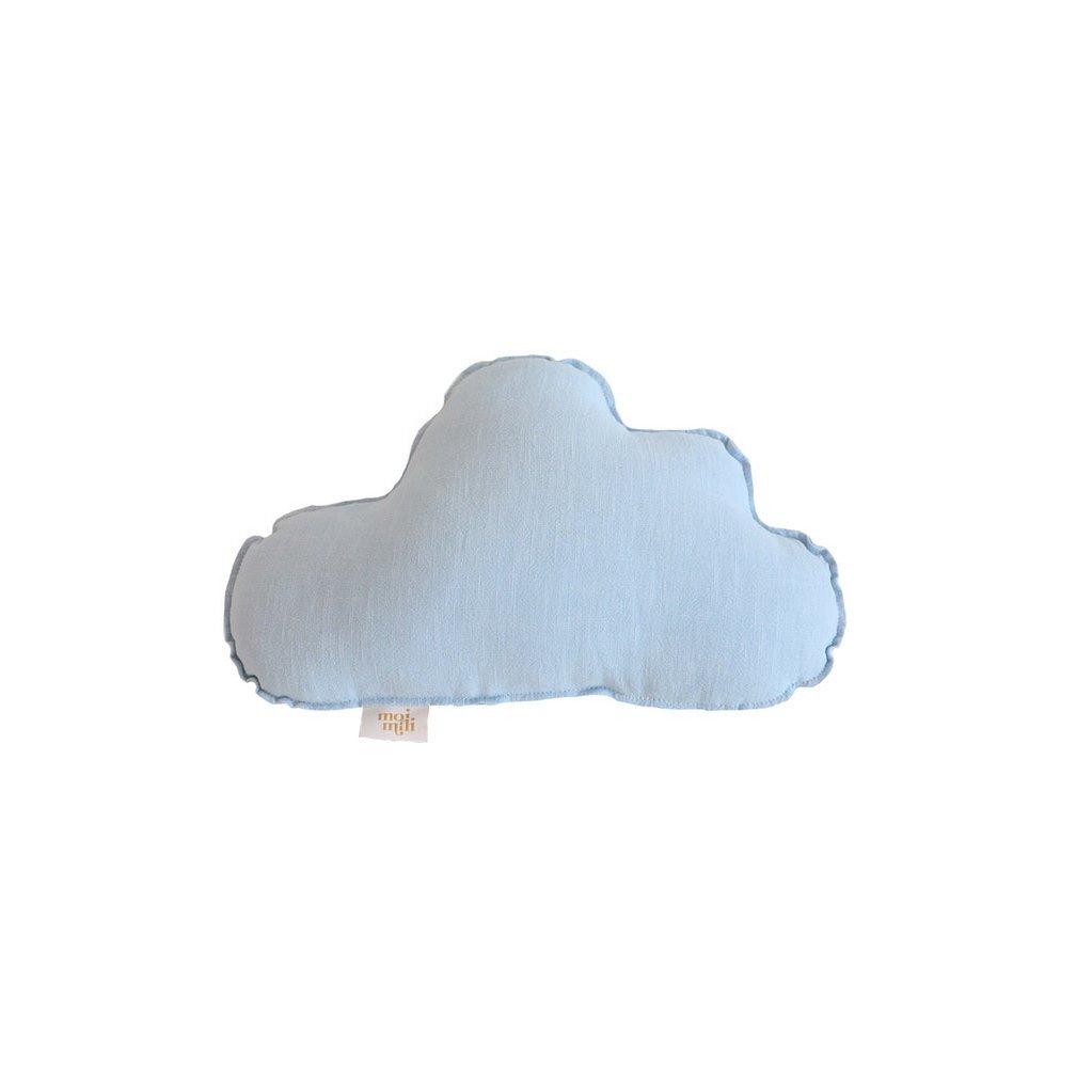 "Baby Blue" linned sky pude