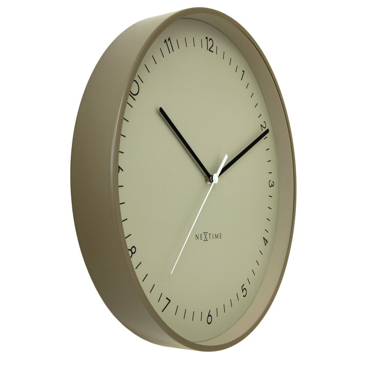 Vægur 40 cm-Silent-Metal-NeXtime 'Berlin L'